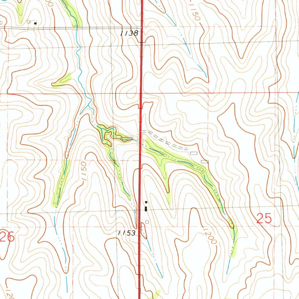 Emerson, IA (1978, 24000Scale) Map by United States Geological Survey Avenza Maps