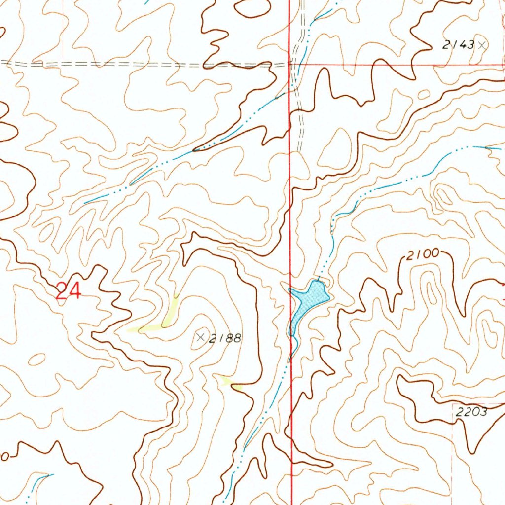 Fairview NW, MT (1972, 24000Scale) Map by United States Geological