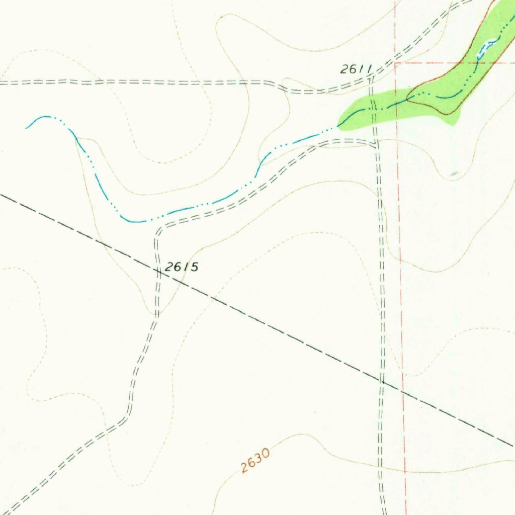 Garrison Draw, TX (1970, 24000Scale) Map by United States Geological