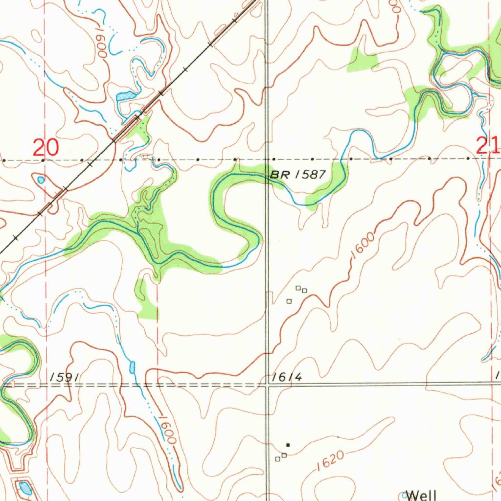 Geneva, NE (1969, 24000Scale) Map by United States Geological Survey