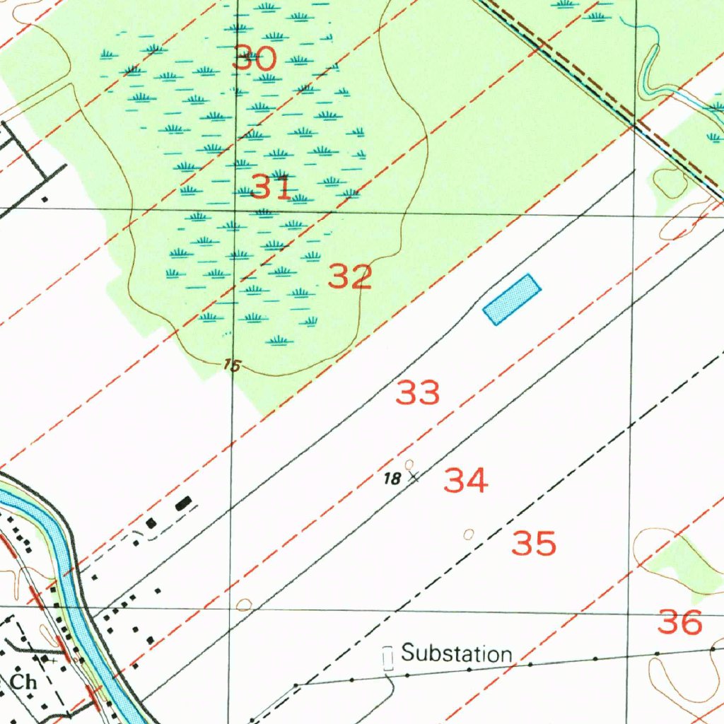 Grosse Tete, LA (1992, 24000Scale) Map by United States Geological Survey Avenza Maps