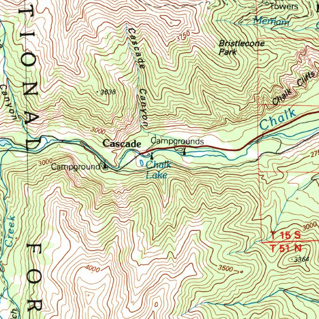 Gunnison, CO (1984, 100000-Scale) Map by United States Geological Survey | Avenza Maps