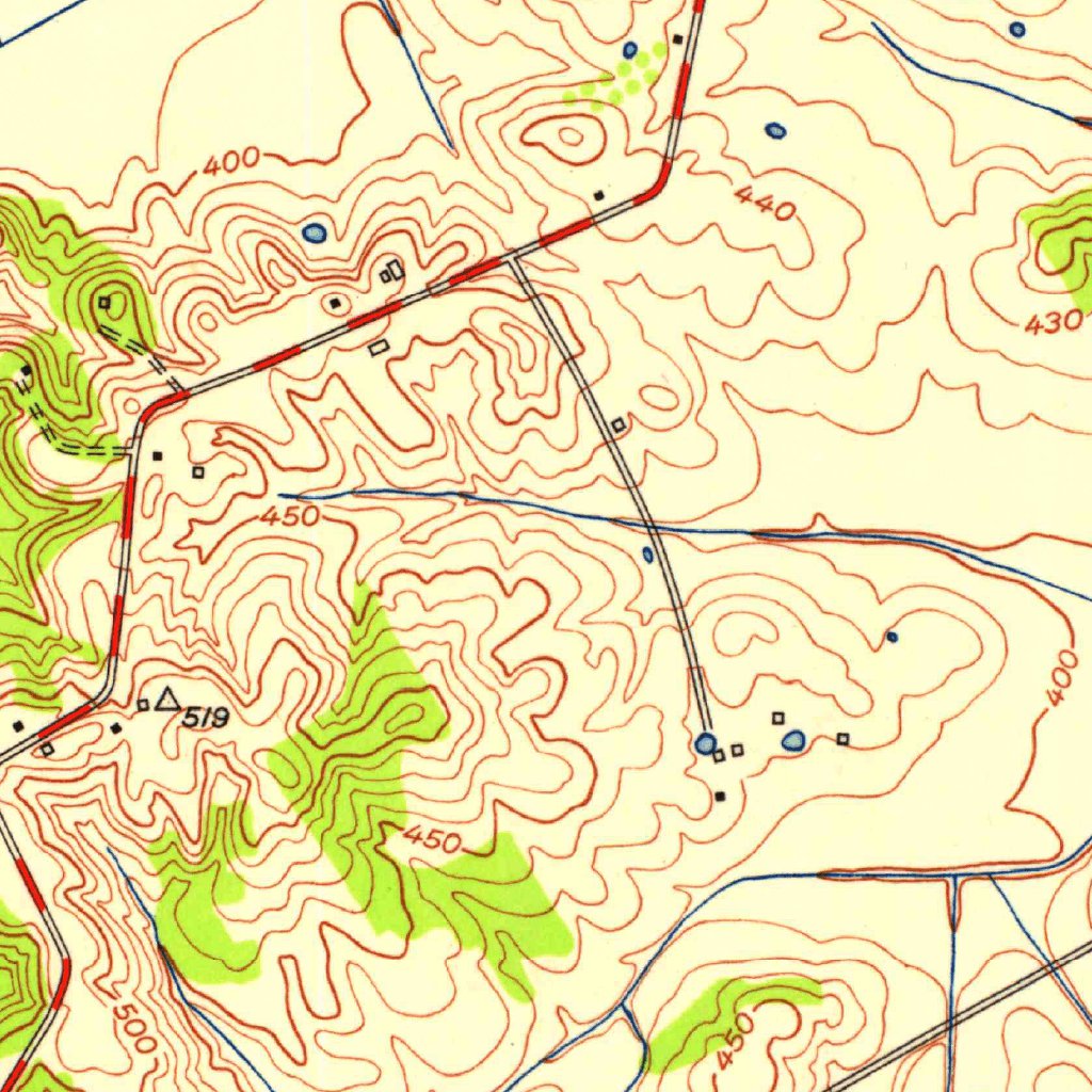 Hanson, KY (1952, 24000Scale) Map by United States Geological Survey Avenza Maps