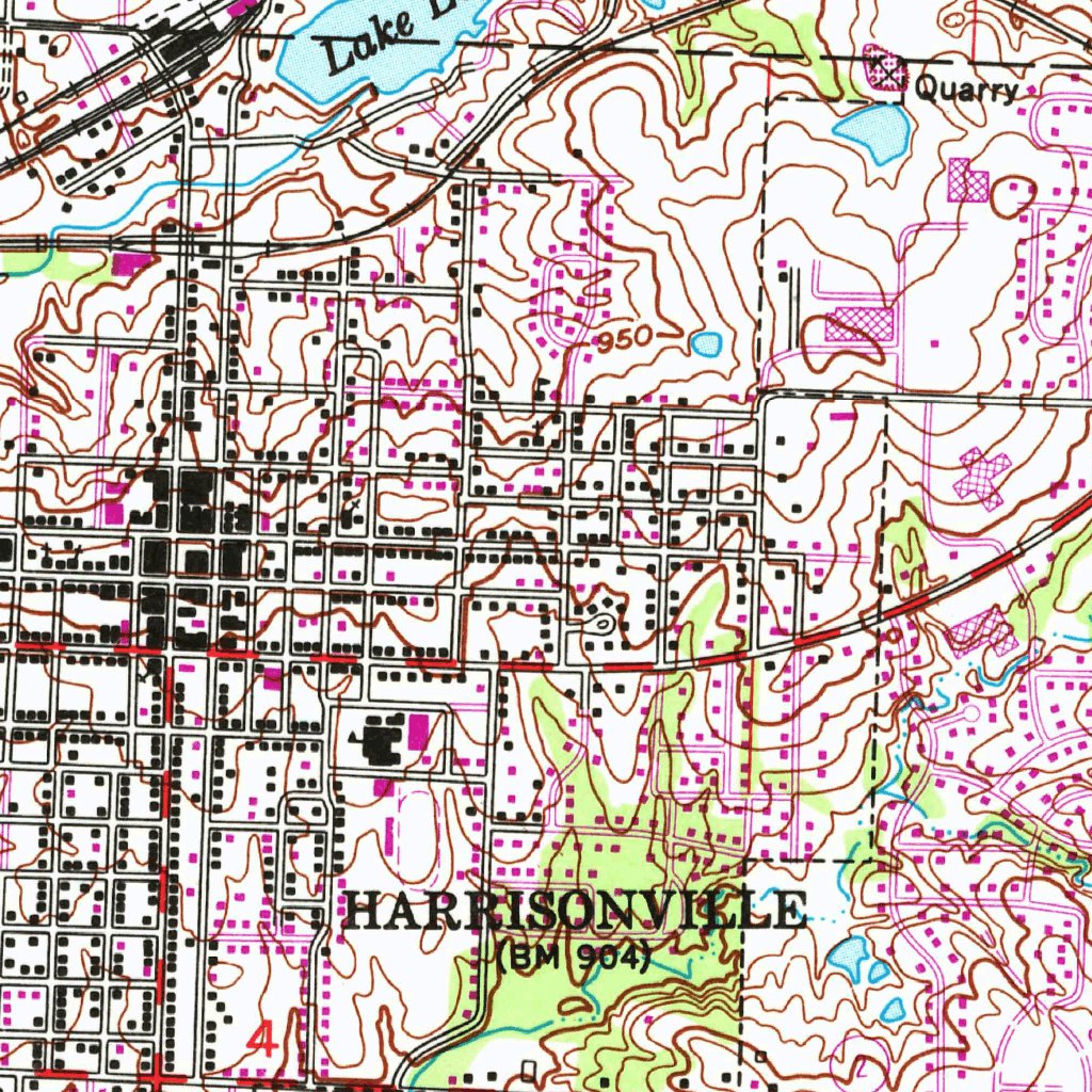 MO 1954 24000 Scale Map By United States Geological United States Geological Survey Mo 1954 24000 Scale Digital Map 