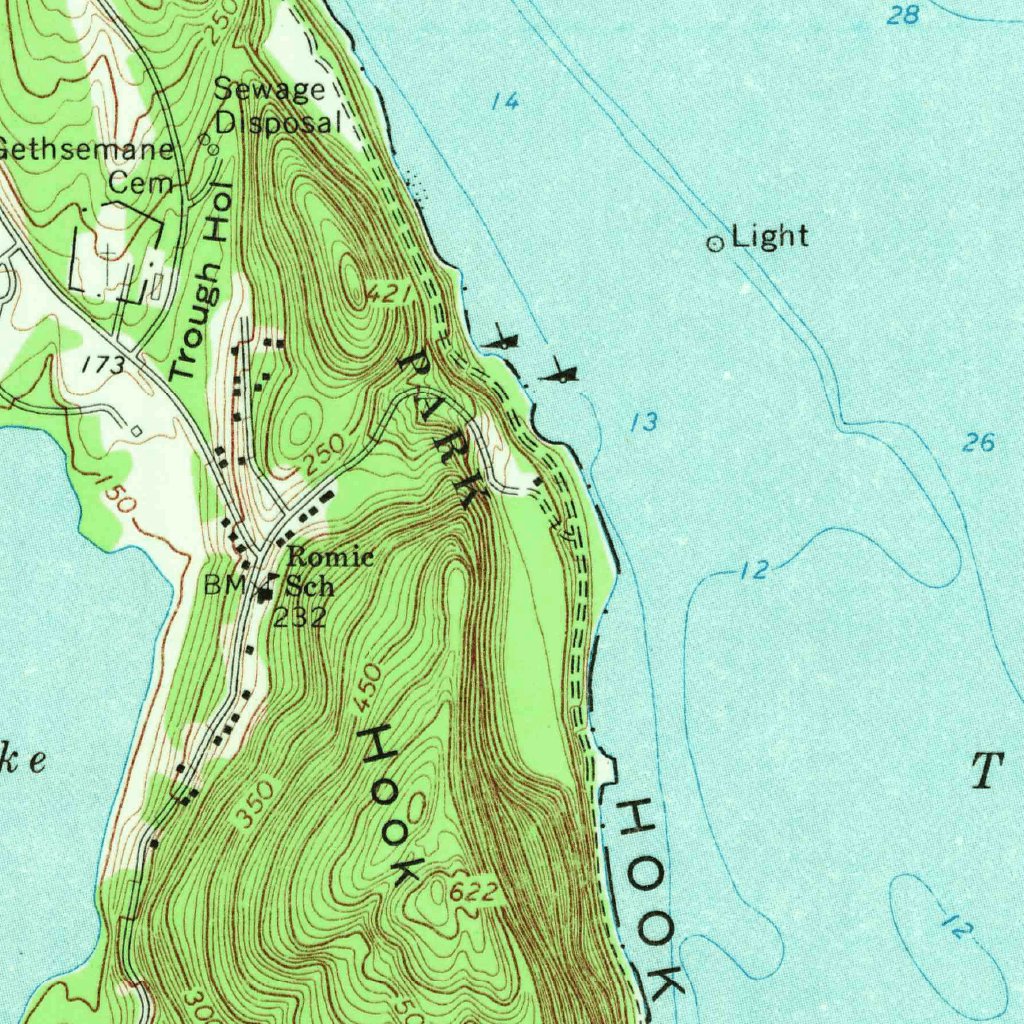 Haverstraw, NY (1967, 24000Scale) Map by United States Geological