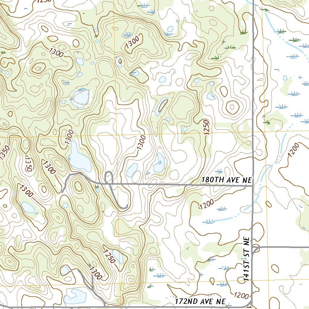 Hawick, MN (2022, 24000Scale) Map by United States Geological Survey