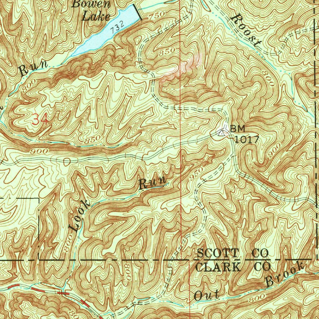 Henryville, IN (1960, 24000Scale) Map by United States Geological