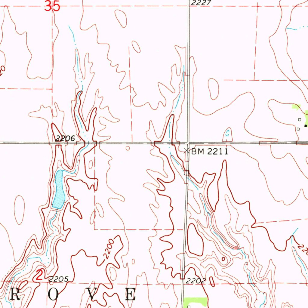 Hildreth, NE (1970, 24000Scale) Map by United States Geological Survey