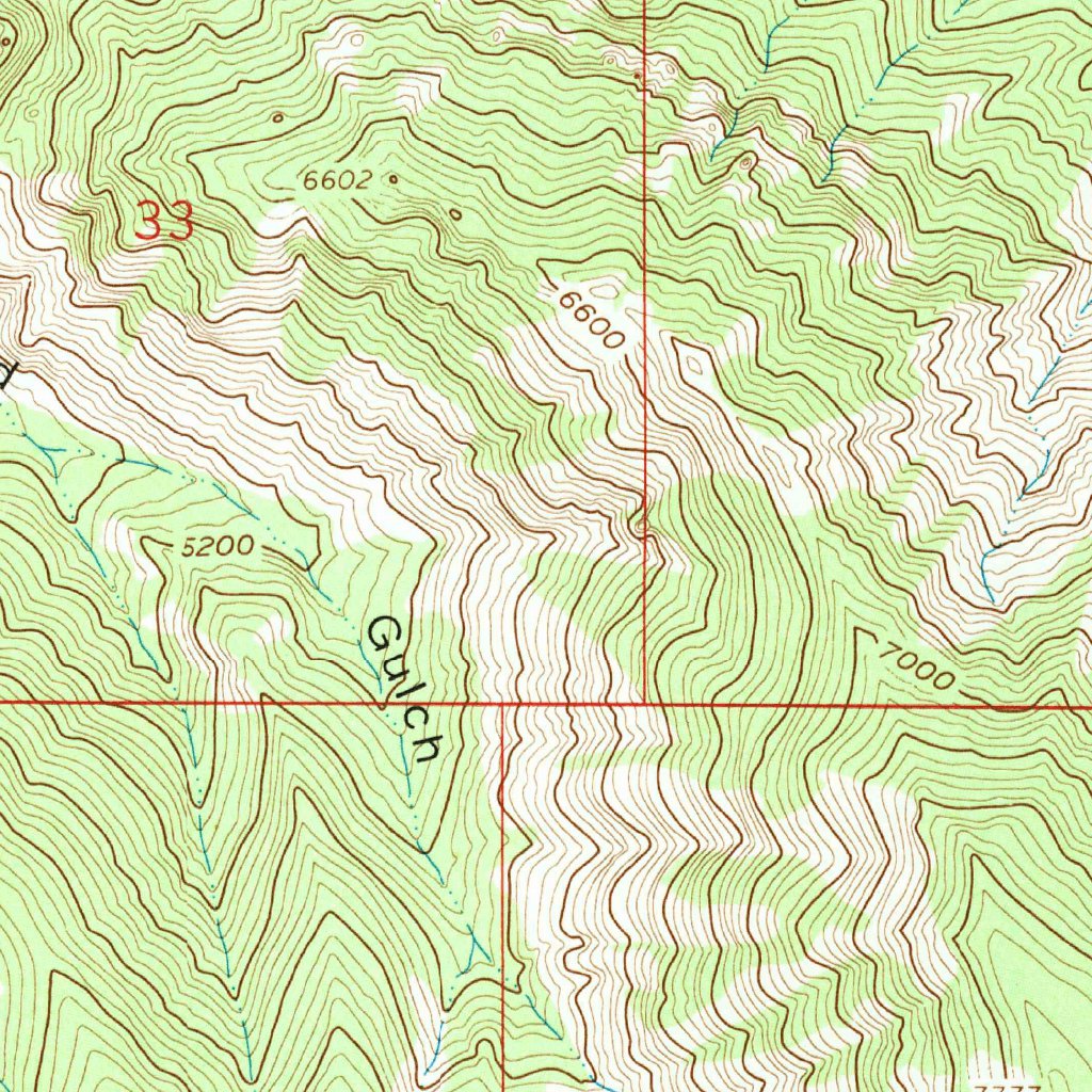 Hogback Mountain, Mt (1962, 24000-scale) Map By United States 