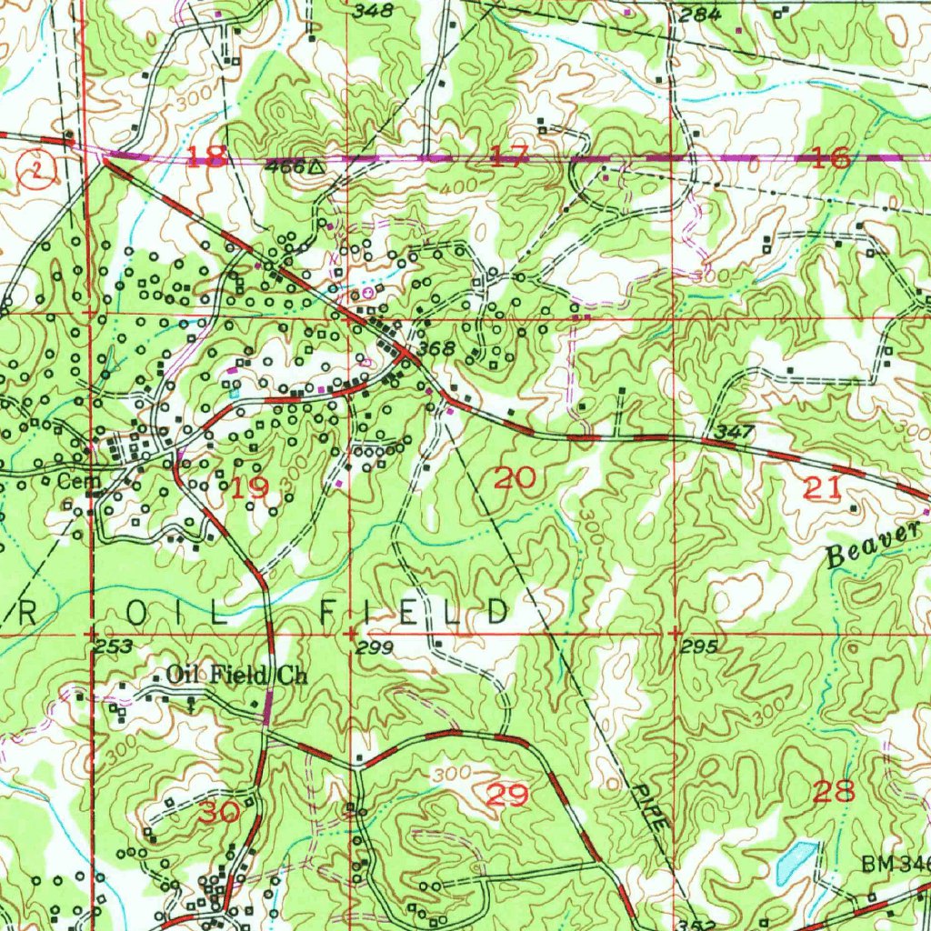 Homer, LA (1952, 62500Scale) Map by United States Geological Survey Avenza Maps