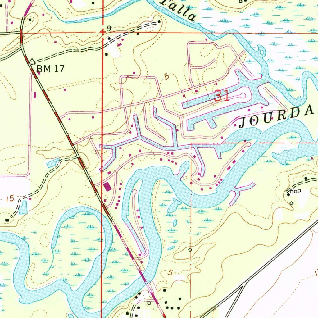 Kiln, MS (1959, 24000Scale) Map by United States Geological Survey