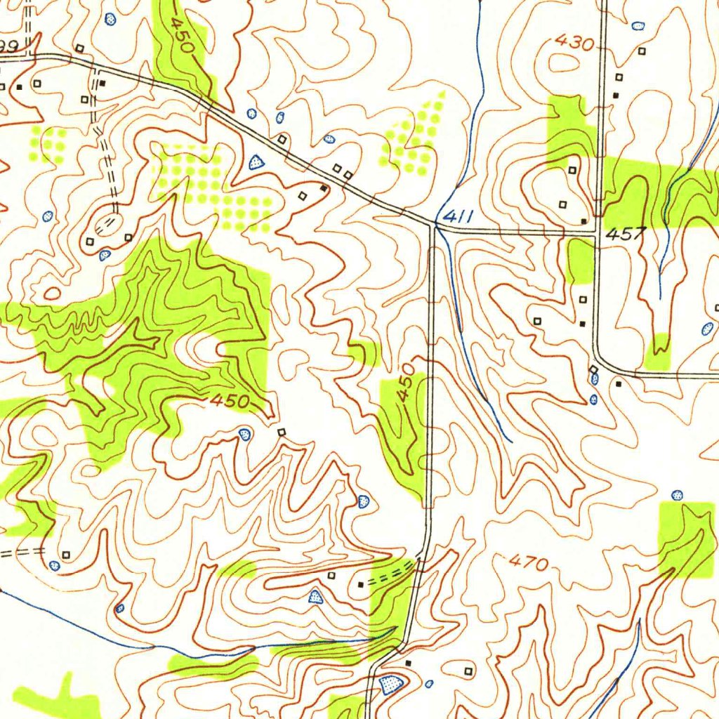 La Center, KY (1954, 24000Scale) Map by United States Geological Survey Avenza Maps