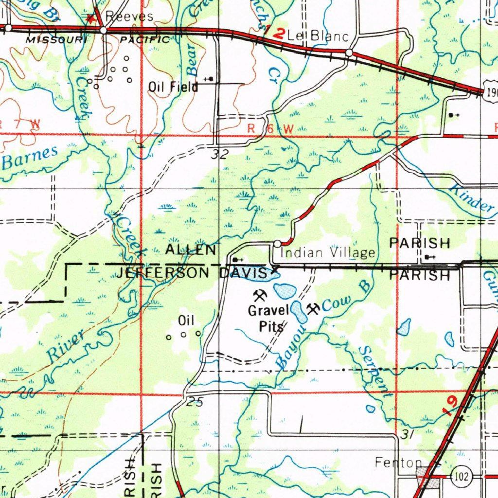 Lake Charles, LATX (1954, 250000Scale) Map by United States