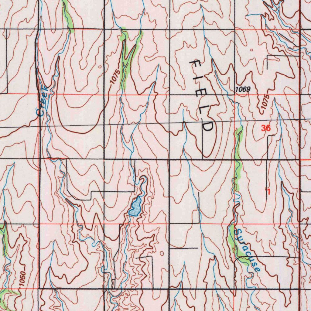 Leoti, KS (1987, 100000Scale) Map by United States Geological Survey