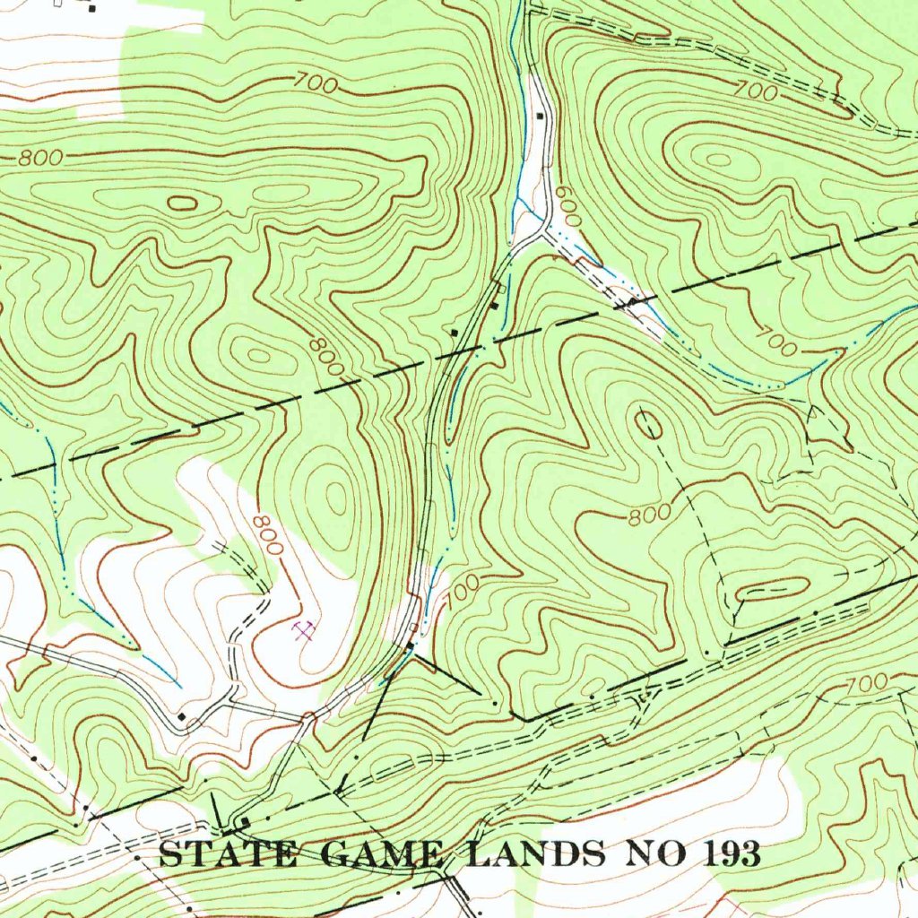 Lewisburg, Pa (1965, 24000-scale) Map By United States Geological 