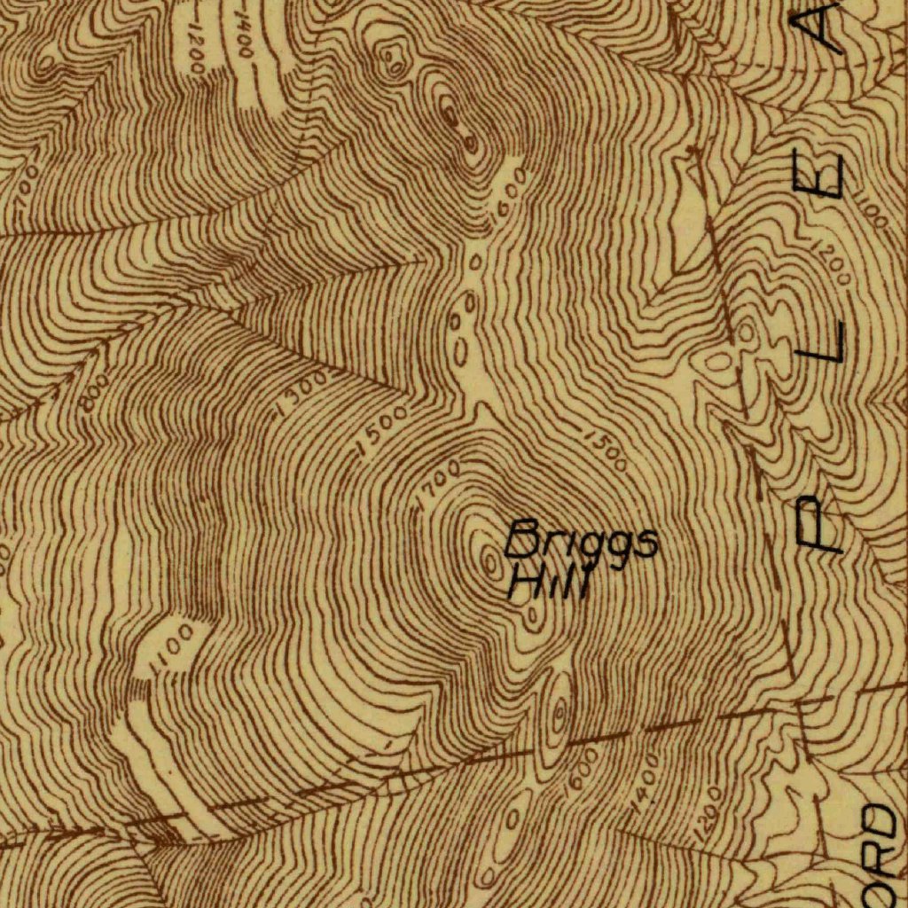 Little Bigelow Mountain, ME (1931, 48000Scale) Map by United States
