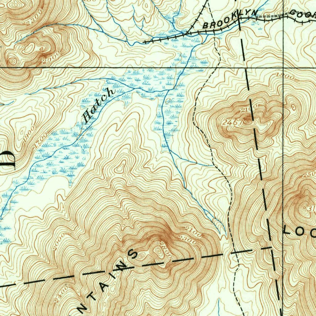 Loon Lake, Ny (1906, 62500-scale) Map By United States Geological 