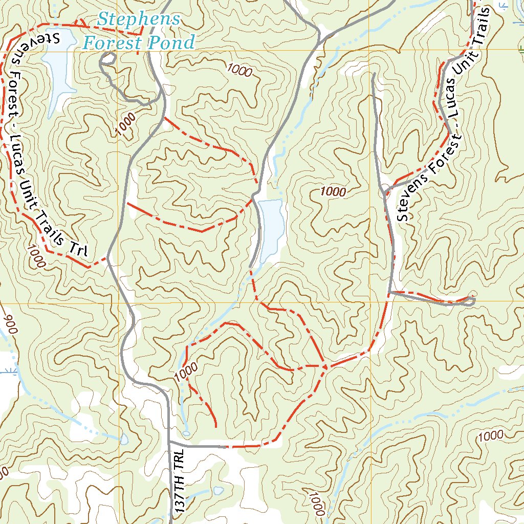 Lucas, IA (2022, 24000Scale) Map by United States Geological Survey
