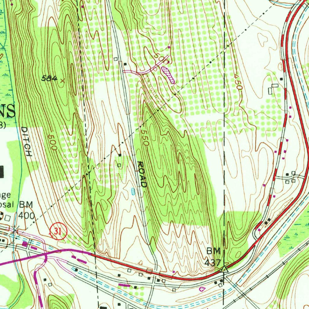 Lyons, NY (1953, 24000Scale) Map by United States Geological Survey