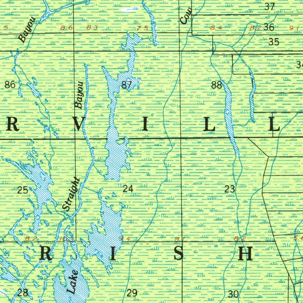 Maringouin, LA (1959, 62500Scale) Map by United States Geological