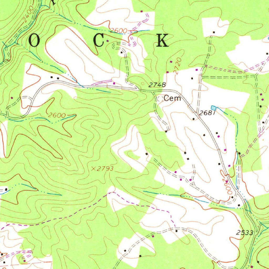 Matoaka, WV (1968, 24000Scale) Map by United States Geological Survey