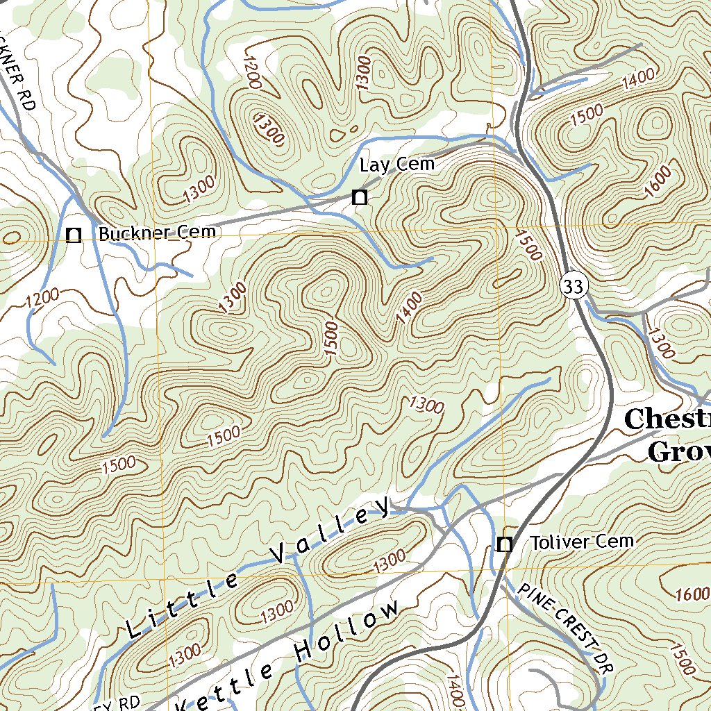 Maynardville, TN (2022, 24000Scale) Map by United States Geological