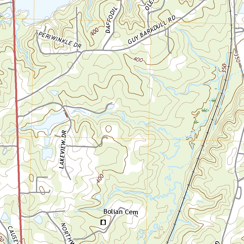 North, MS (2020, 24000Scale) Map by United States Geological Survey Avenza Maps
