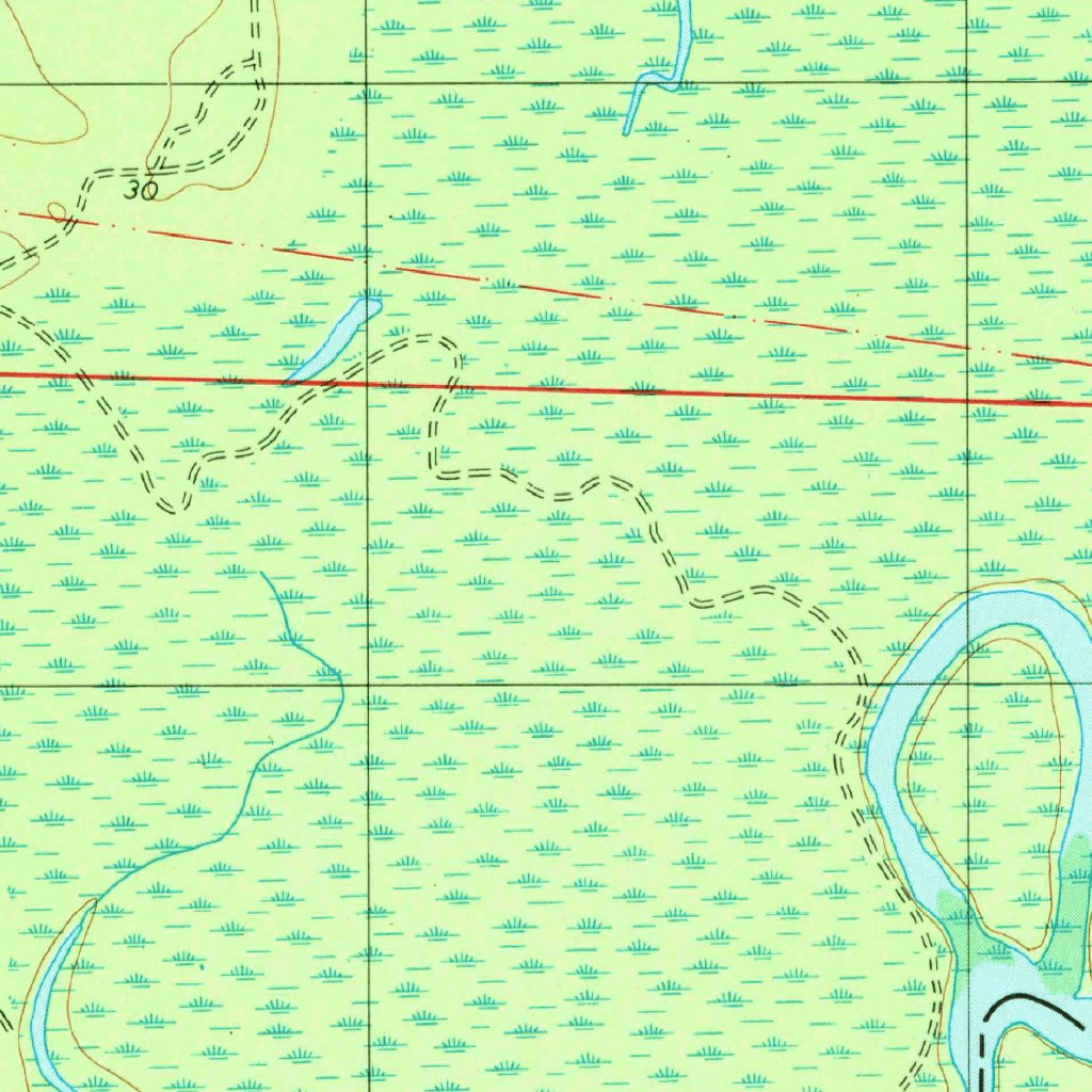 Mcdavid, FL (1978, 24000Scale) Map by United States Geological Survey