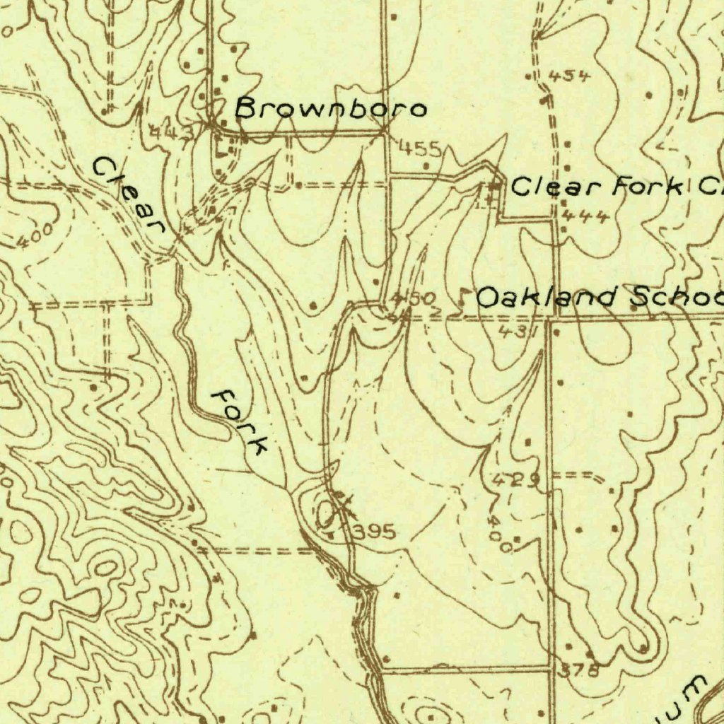 Mcmahan, TX (1925, 48000Scale) Map by United States Geological Survey Avenza Maps