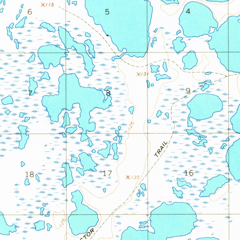 Meade River A1, AK (1955, 63360Scale) Map by United States Geological