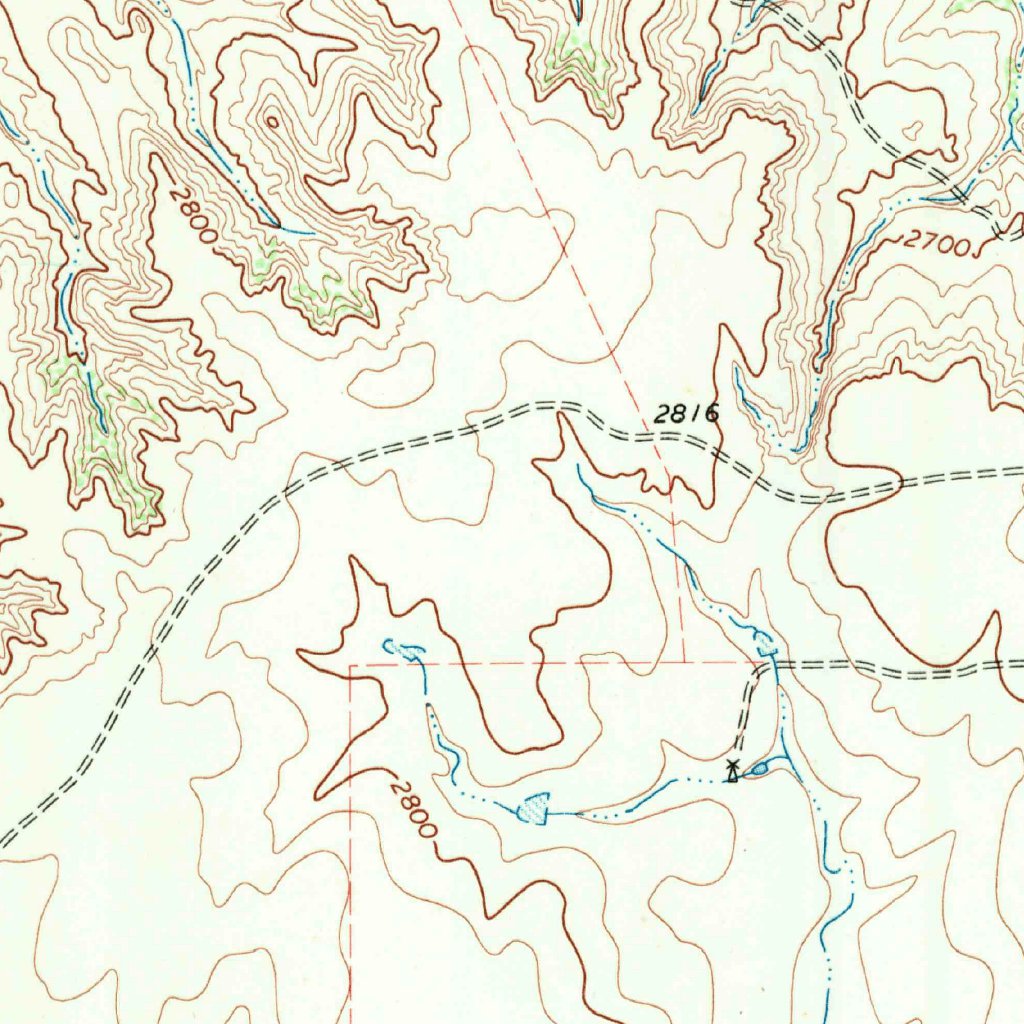 Mendota, TX (1967, 24000-Scale) Map by United States Geological Survey ...