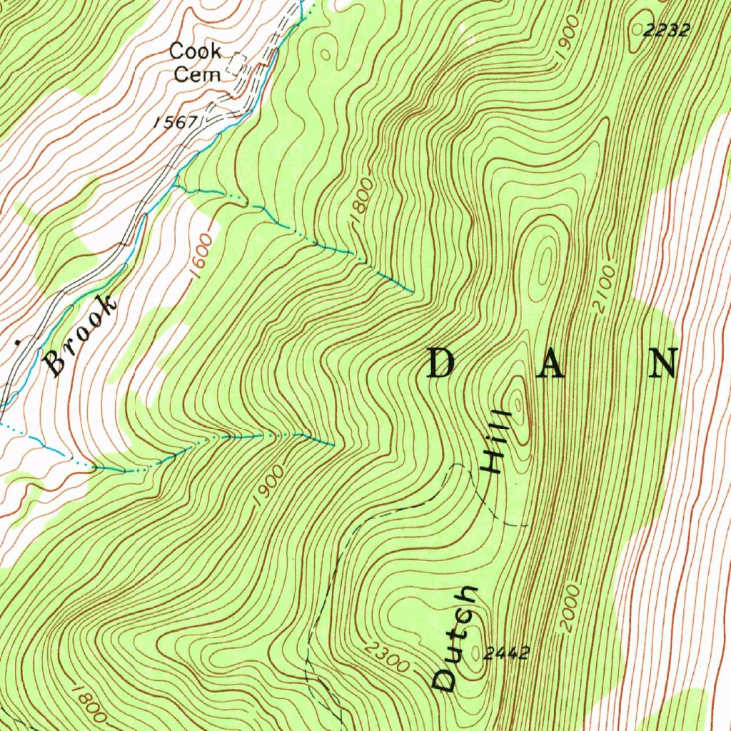 Middletown Springs, VT (1967, 24000Scale) Map by United States