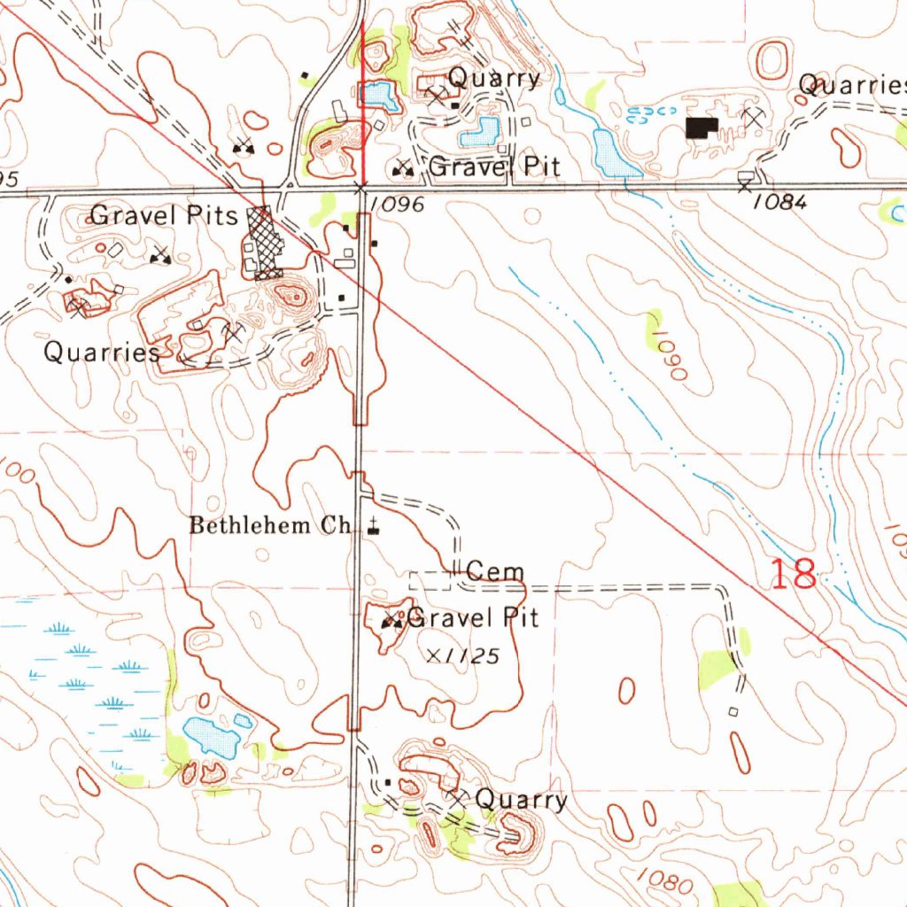 Milbank East, SD (1973, 24000Scale) Map by United States Geological