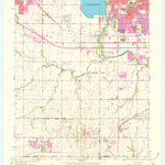 United States Geological Survey Mustang, OK (1966, 24000-Scale) digital map
