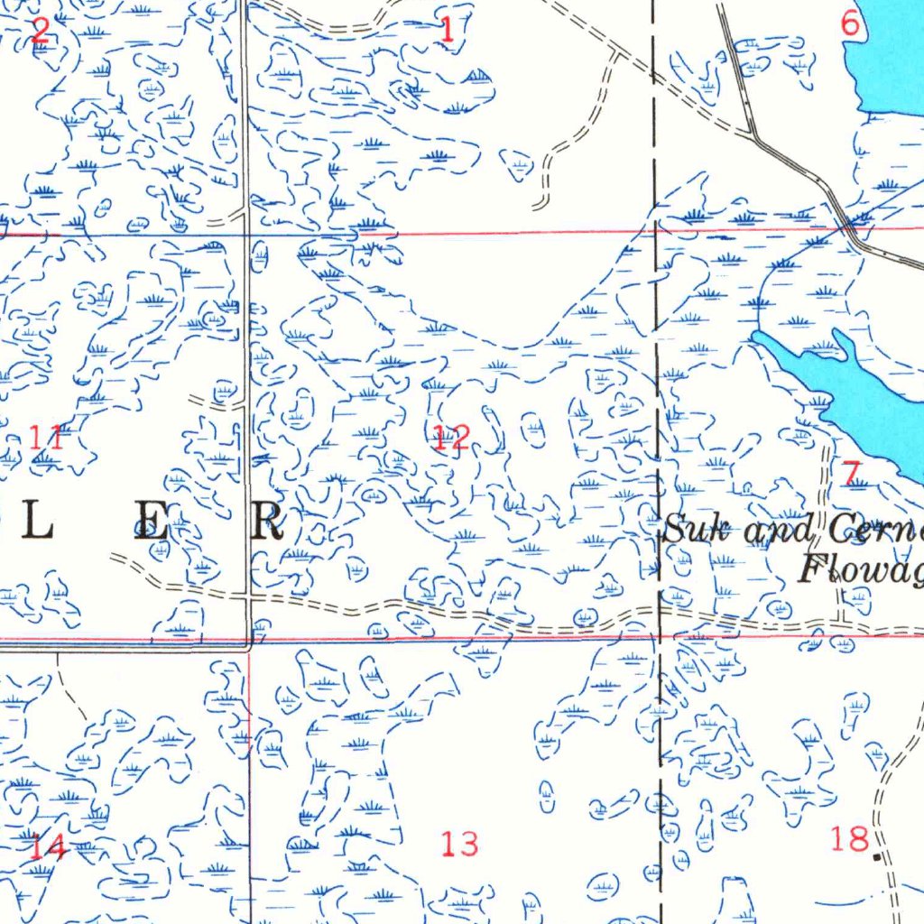 Necedah, WI (1958, 48000Scale) Map by United States Geological Survey