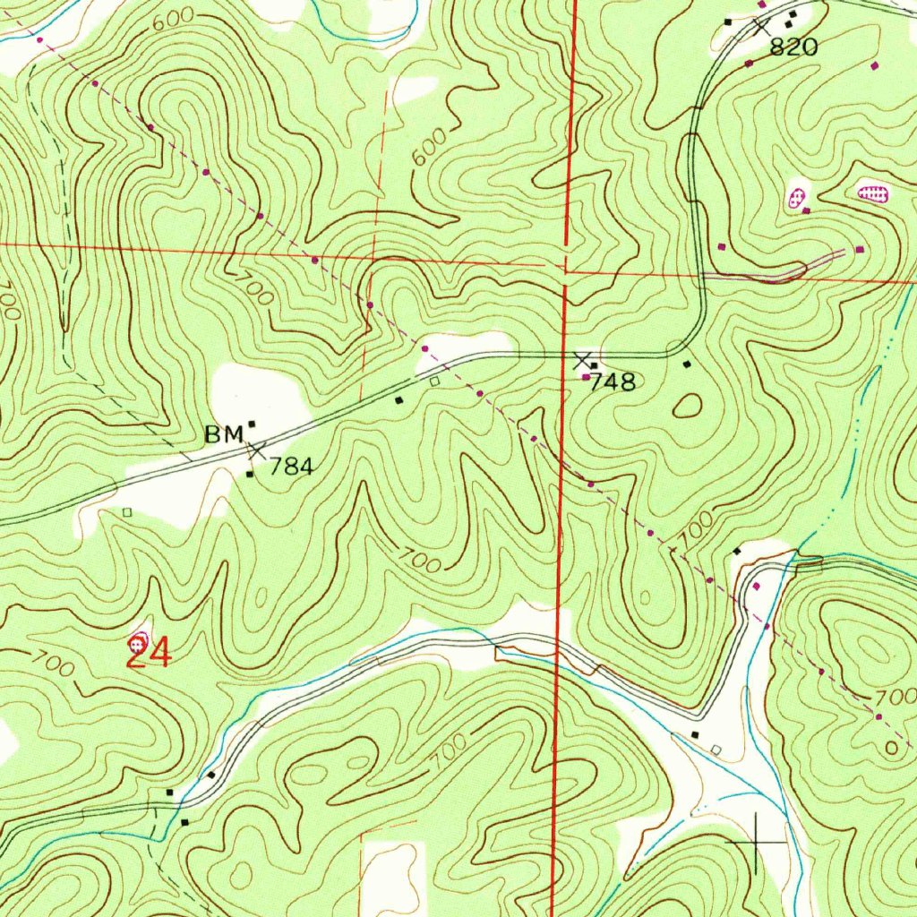 Norfork Dam South, AR (1964, 24000Scale) Map by United States Geological Survey Avenza Maps