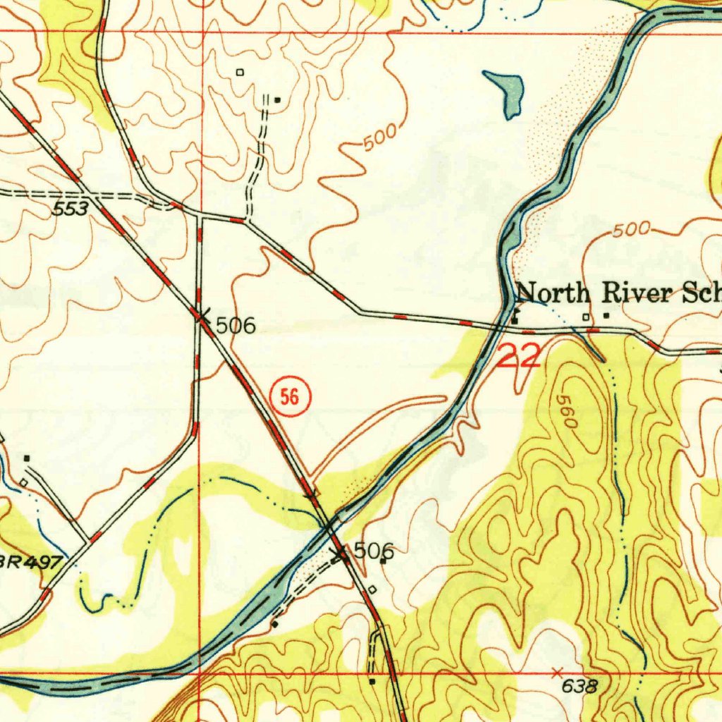 Palmyra, MO (1950, 24000Scale) Map by United States Geological Survey