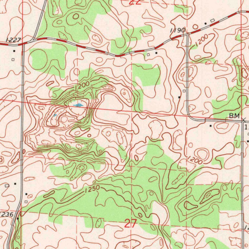 Polonia, WI (1969, 24000Scale) Map by United States Geological Survey