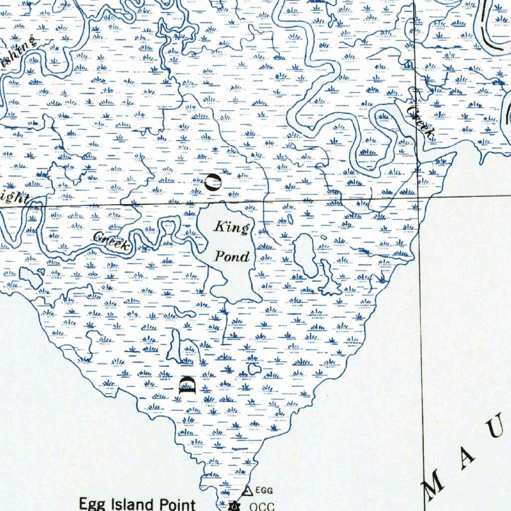 Port Norris, NJDE (1941, 62500Scale) Map by United States Geological