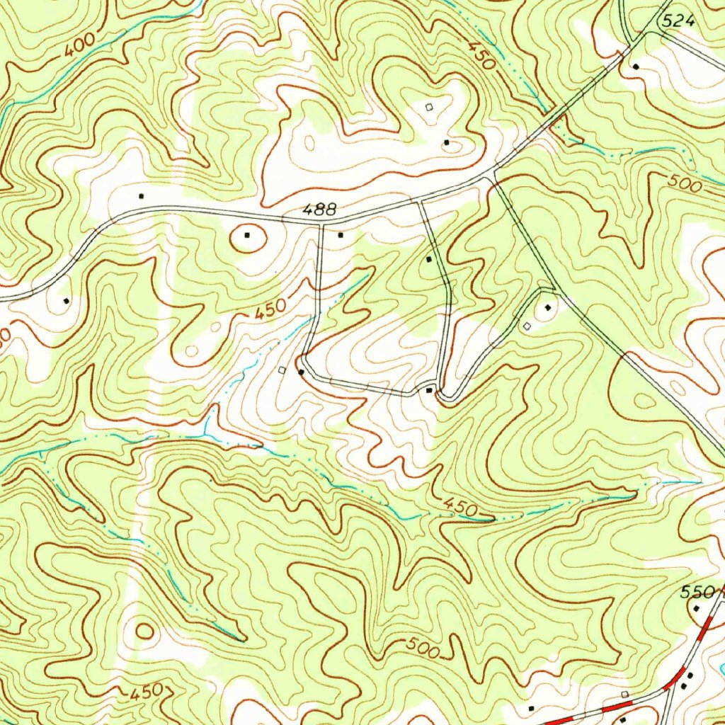 Prosperity, SC (1970, 24000Scale) Map by United States Geological