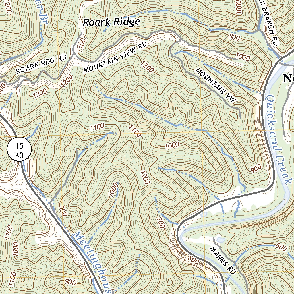 Quicksand, KY (2022, 24000-Scale) Map by United States Geological Survey  Avenza Maps