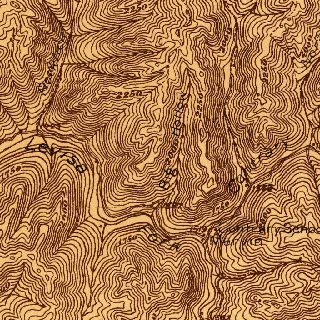 Richlands, VA (1915, 48000Scale) Map by United States Geological