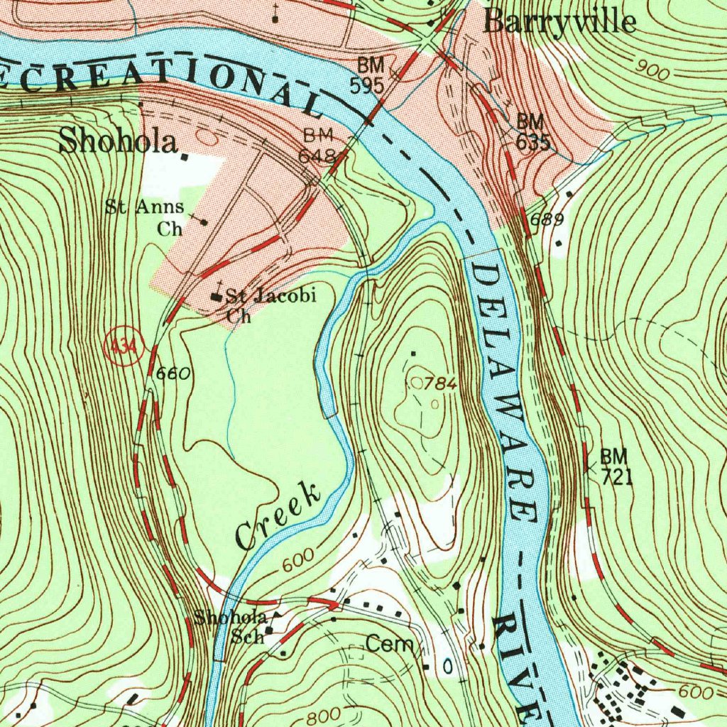 shohola-pa-ny-1994-24000-scale-map-by-united-states-geological