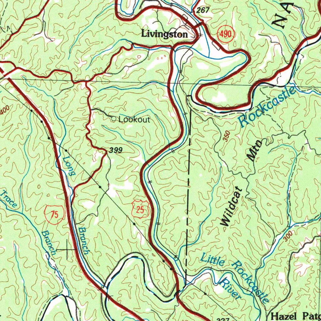 Somerset, KY (1982, 100000Scale) Map by United States Geological