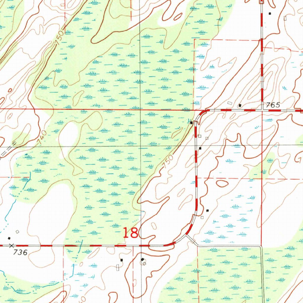 Stephenson, MI (1982, 24000Scale) Map by United States Geological