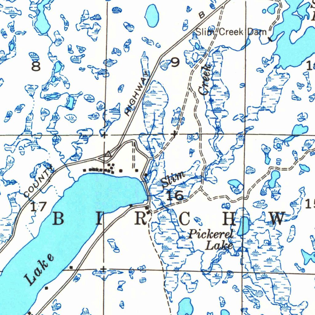 Stone Lake Wi 1948 48000 Scale Map By United States Geological