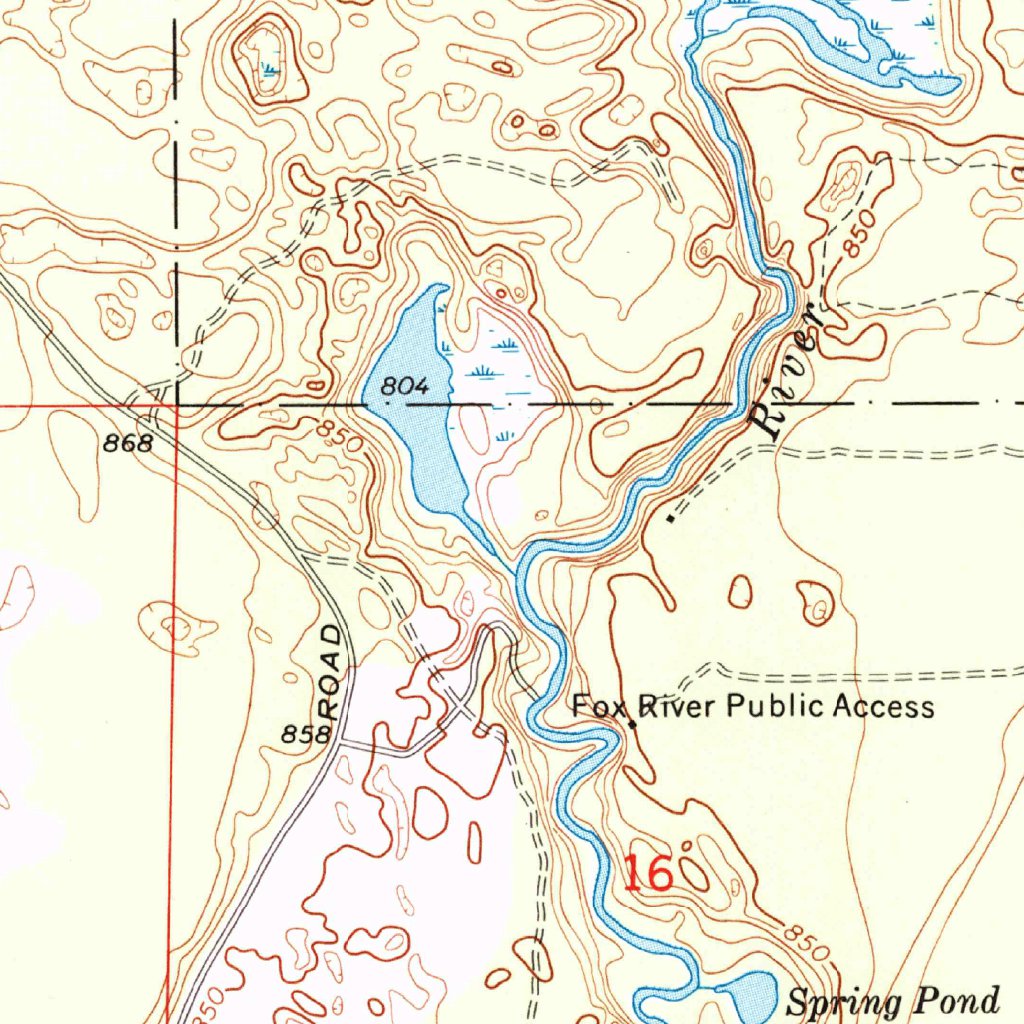 Sunken Lake, MI (1972, 24000Scale) Map by United States Geological Survey Avenza Maps