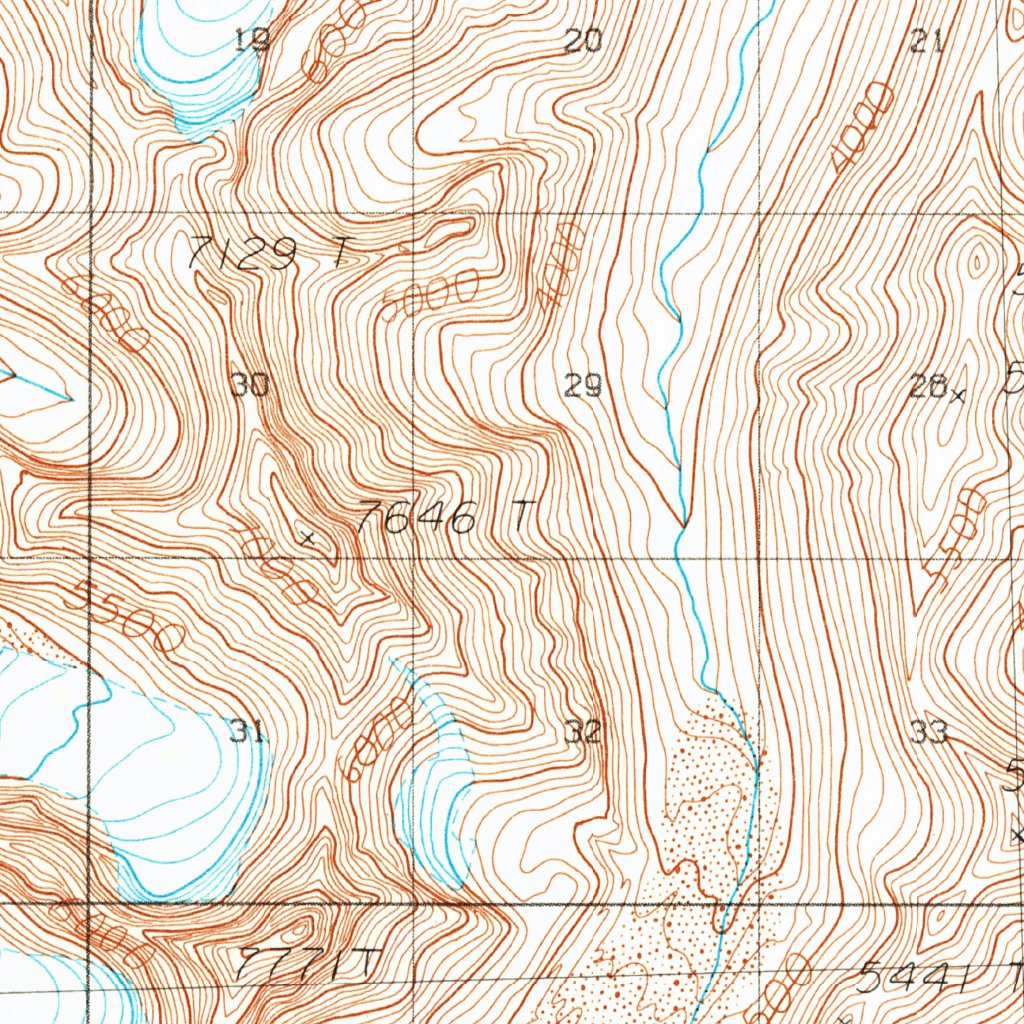 Survey Pass B-4, AK (1990, 63360-Scale) Map by United States Geological ...