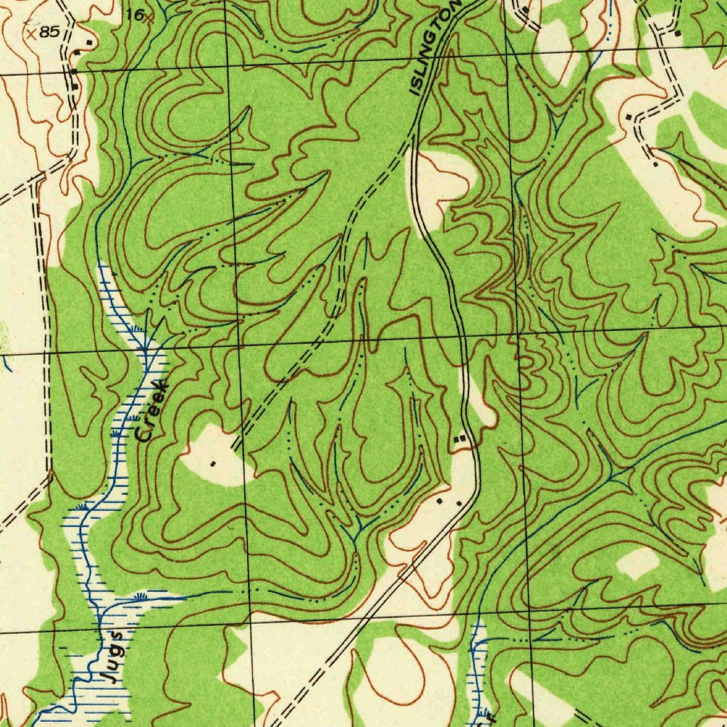 Tappahannock, VA (1944, 31680Scale) Map by United States Geological