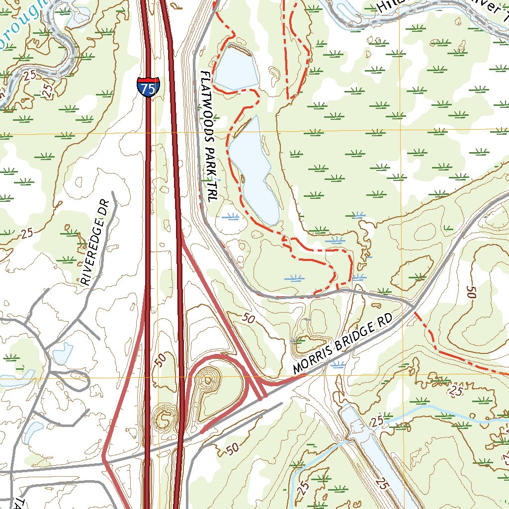 Thonotosassa, FL (2021, 24000Scale) Map by United States Geological